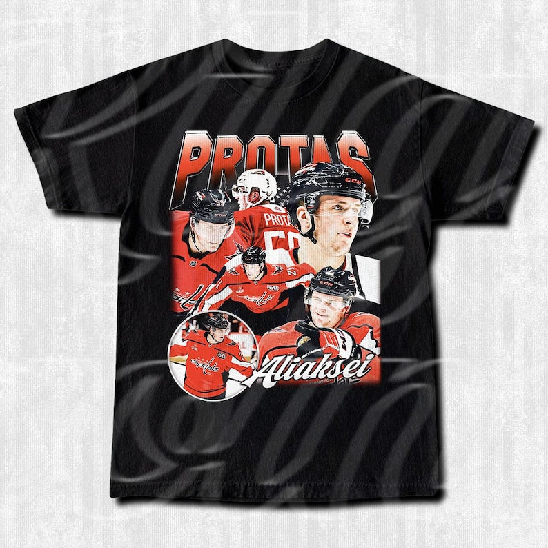 Aliaksei Protas Hockey Tee: Belarusian Player Shirt