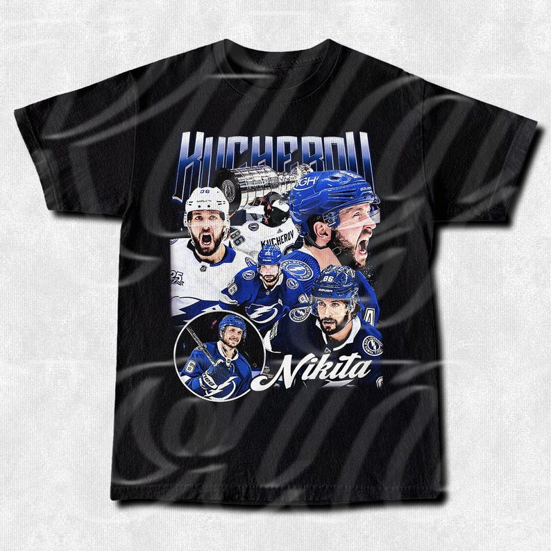 Nikita Kucherov Hockey Shirt: 90s Style Unisex Tee