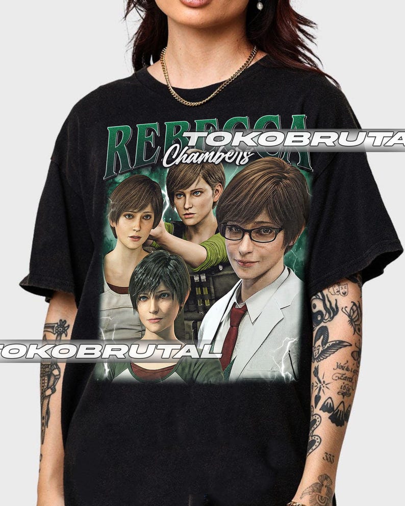 Rebecca Chambers Resident Evil Vintage T-Shirt, Gift For Woman and Man T-Shirt