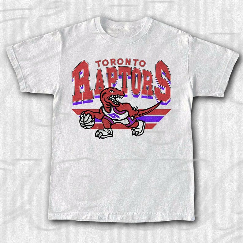 Vintage Toronto Raptors Basketball T-Shirt: Unisex Cotton Tee