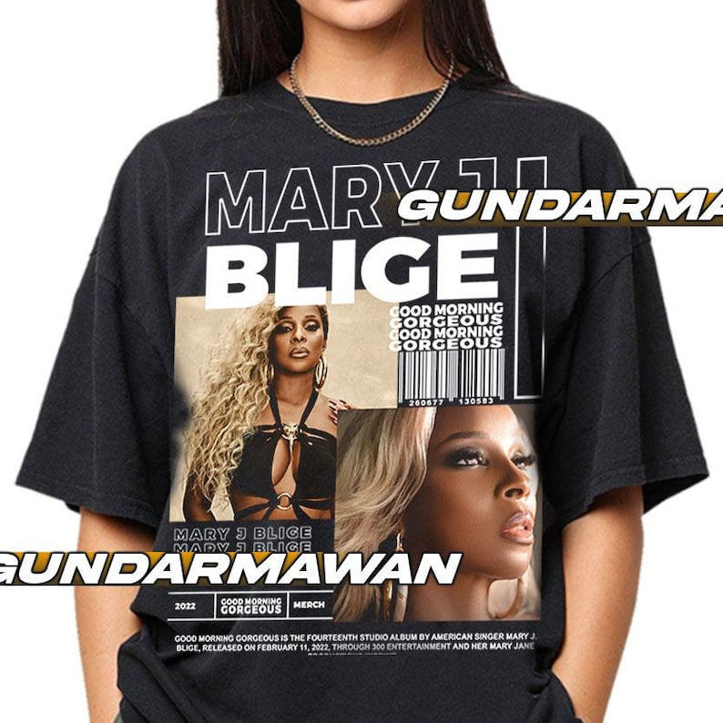 Limited Mary J Blige Good Morning Gorgeous T-Shirt, Gift For Woman and Man Unisex T-Shirt