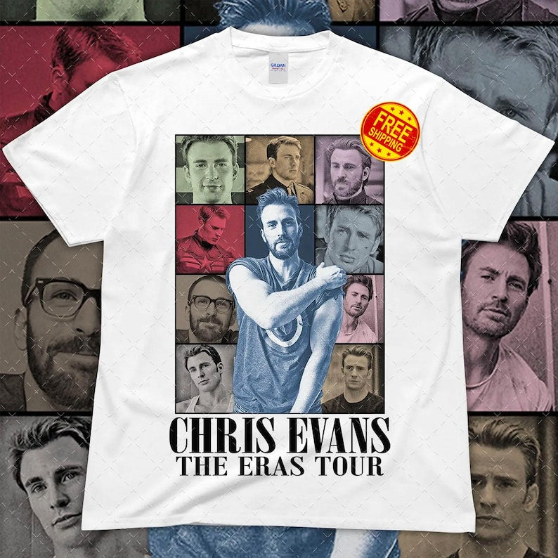 CHRIS EVANS Shirt, Lucas Lee Chris Evans 90s Homage Shirt, Chris Evans America Shirt, Chris Evans Vintage Shirt Chris Evans Shirt HA