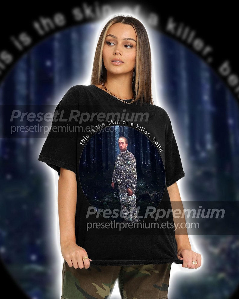 Robert Pattinson Meme Shirt: Bootleg Style Fan Tee Funny Celebrity