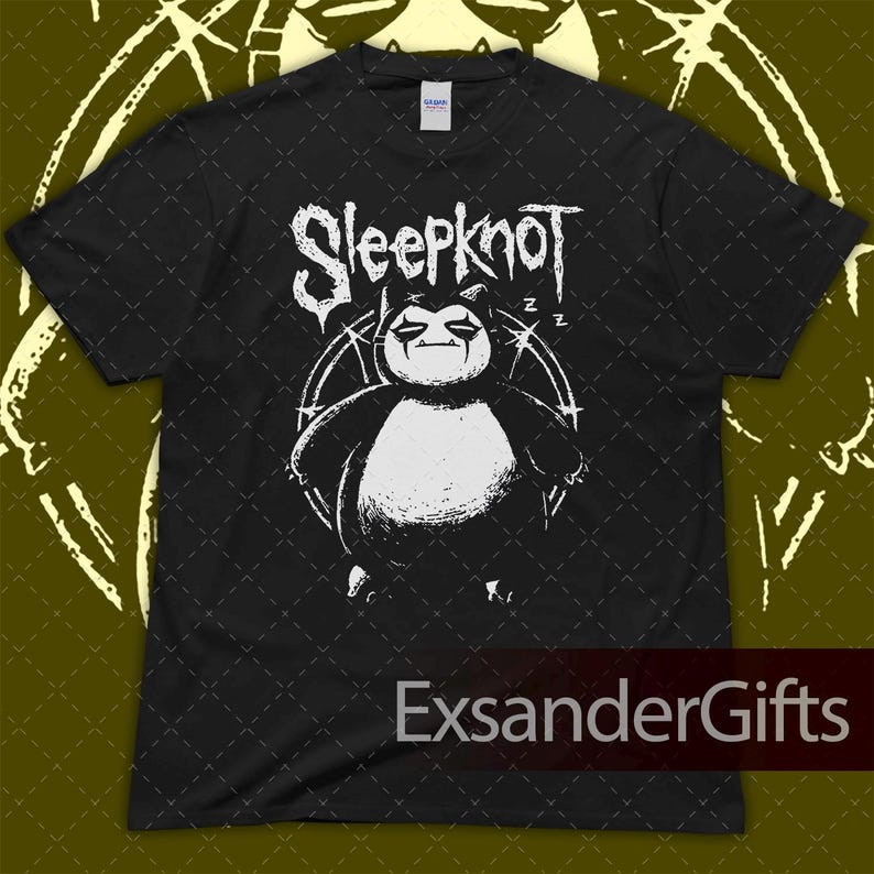 Funny Sleepknot x Snorlax Meme T-Shirt: Humorous Graphic Tee