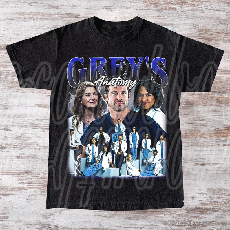 Grey's Anatomy 2005 Drama Unisex T-Shirt, TV Show Tee, Gift for Fans, Medical Drama Top, Grey's Anatomy Merch, Softstyle Shirt