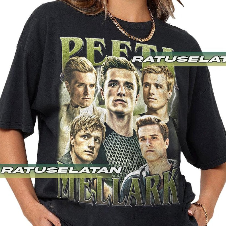 Peeta Mellark The Hunger Games Vintage T-Shirt, Gift For Woman and Man Unisex T-Shirt